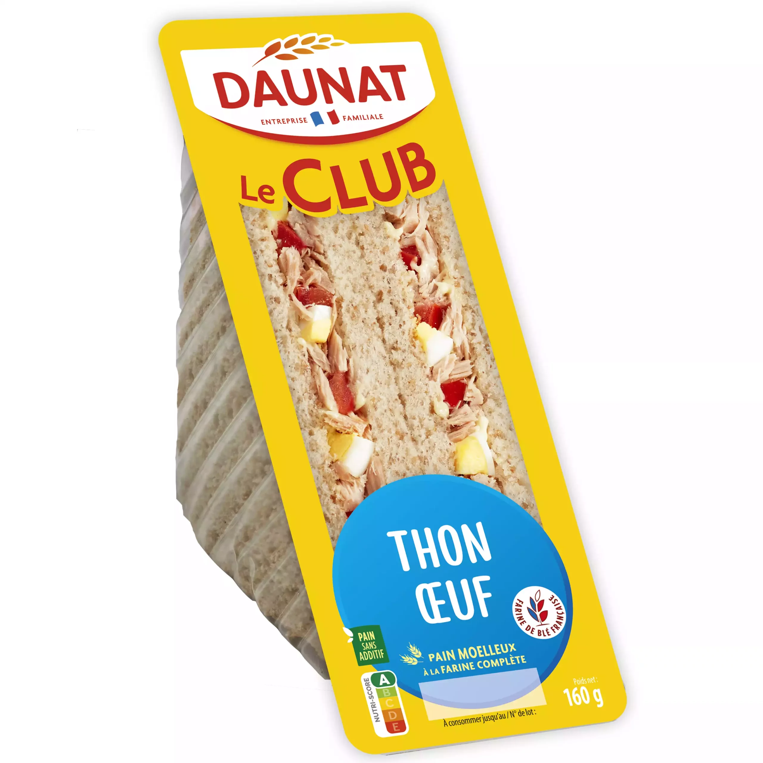 LE CLUB CLASSIQUE THON OEUF 160G