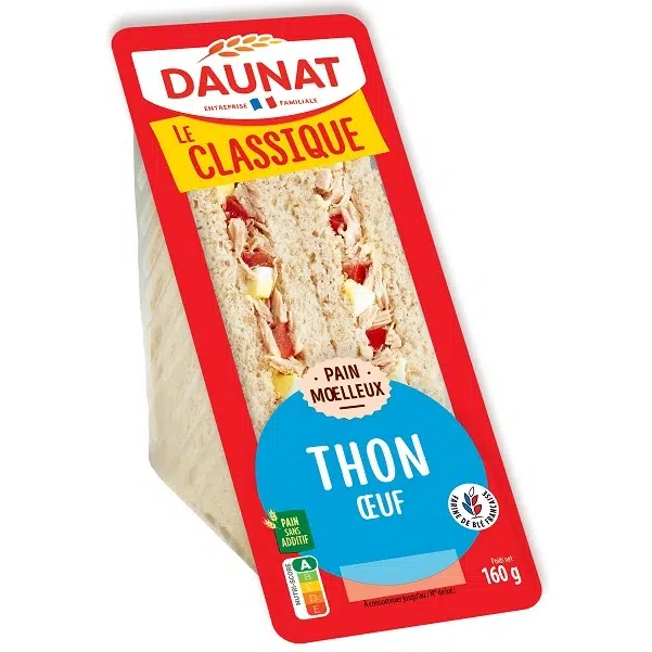 LE CLUB CLASSIQUE THON OEUF 160G