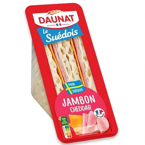 LE CLUB SUEDOIS JAMBON CHEDDAR 140G