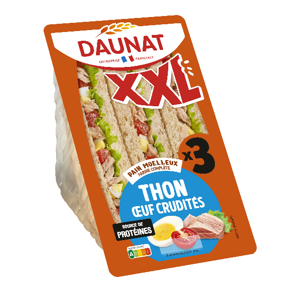 XXL Thon oeuf crudités