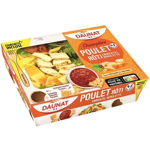 SALADE PLATEAU CHAMPETRE POULET ROTI 320G