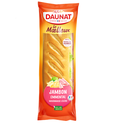 LE MOELLEUX JAMBON EMMENTAL DAUNAT