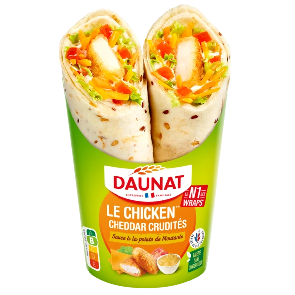 BE WRAPPY Wrap LE CHICKEN poulet 190g