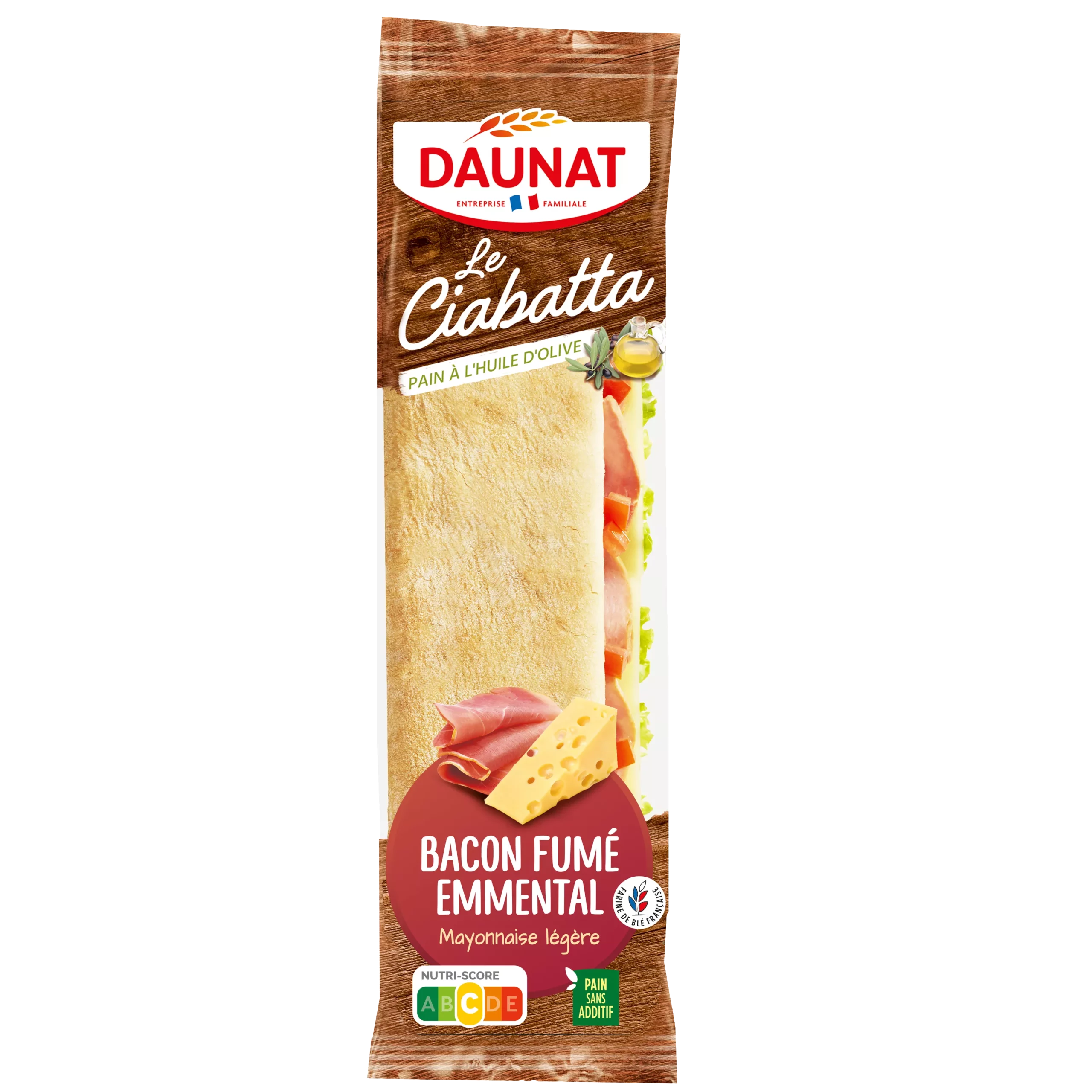 LE CIABATTA BACON EMMENTAL 200G