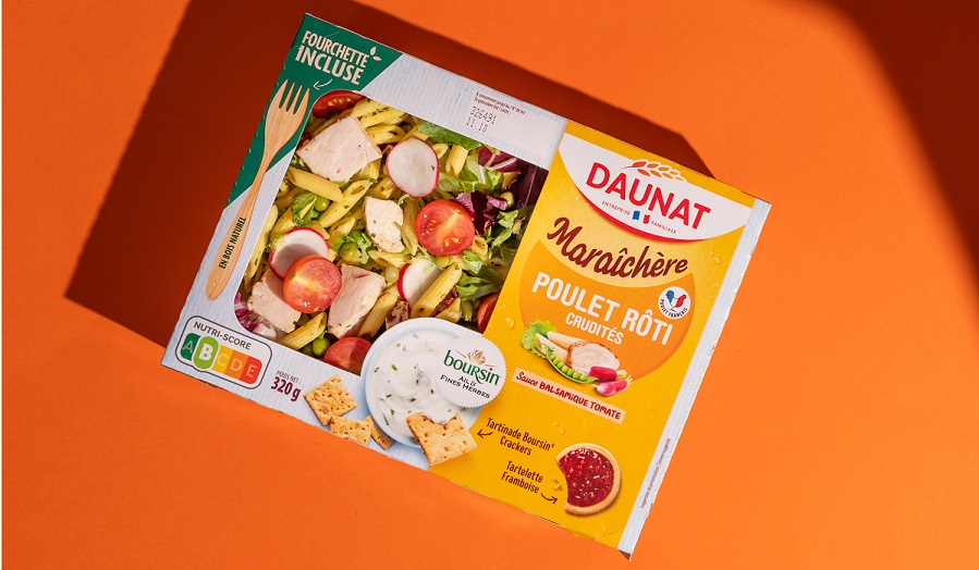 La salade maraîchère de chez Daunat : un repas complet