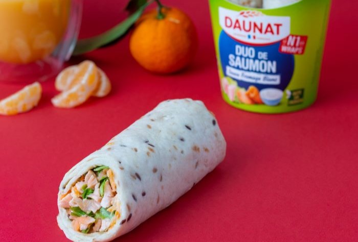 WRAP DUO DE SAUMON 190GR DAUNAT