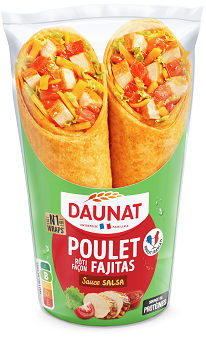 Wraps Poulet Fajitas Daunat