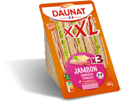 XXL JAMBON emmental francais