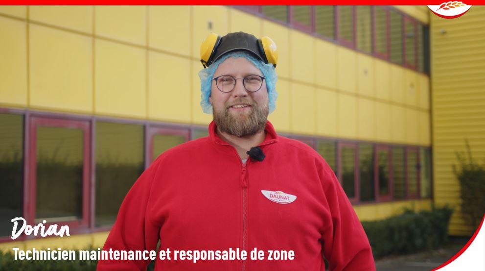 Dorian, responsable de zone Daunat