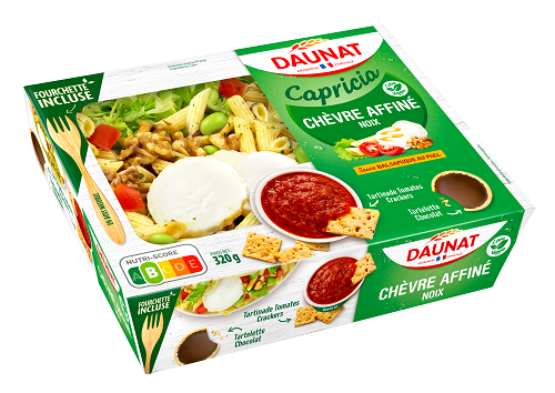 Salade repas Capricia Chèvre Noix