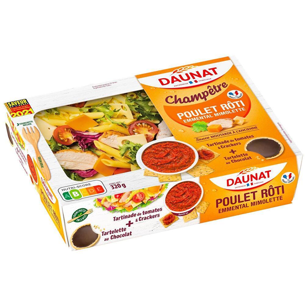 Salade Champetre Daunat : un plateau repas