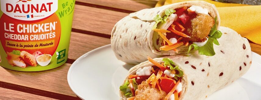 Le wrap chicken un incontournable des wraps Daunat