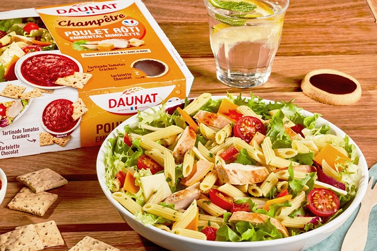 Salade repas Daunat au poulet - La champêtre