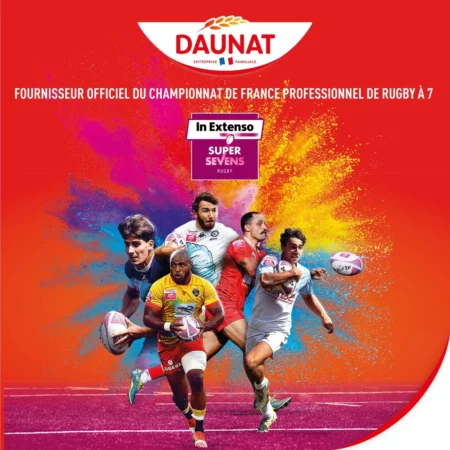 Daunat, fournisseur officiel du championnat de France officiel de rugby à 7