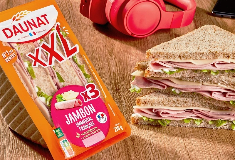 Dégustez un sandwich XXL de chez Daunat