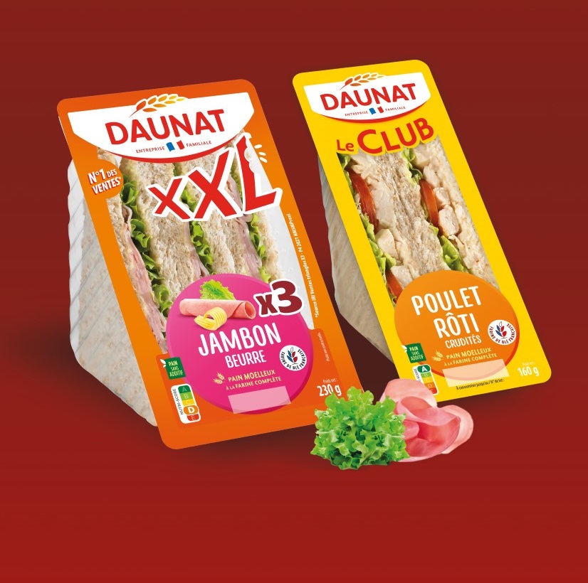 Les sandwichs triangle de chez Daunat