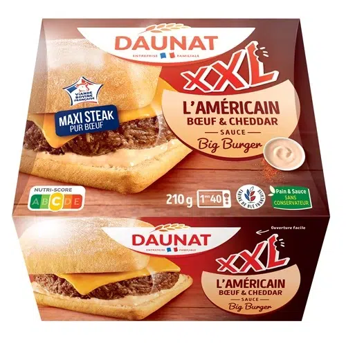 BURGER XXL L AMERICAIN 210G