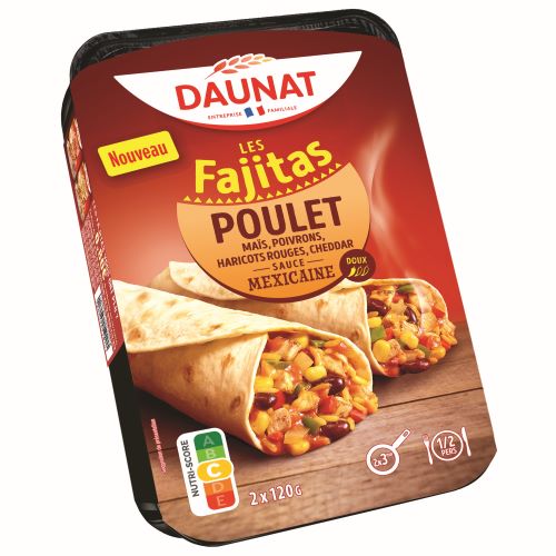 8641 FAJITAS POULET SAUCE MEXICAINE 2x120G 3367651009613