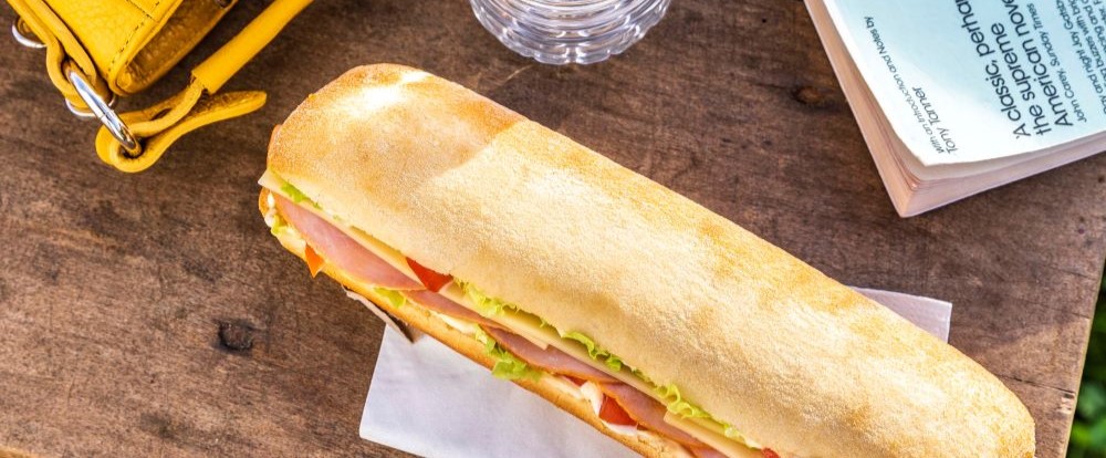 BAGUETTE LE CIABATTA BACON EMMENTAL 200G DAUNAT