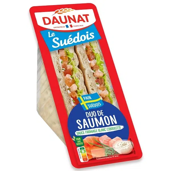 LE CLUB SUEDOIS DUO DE SAUMON 135G