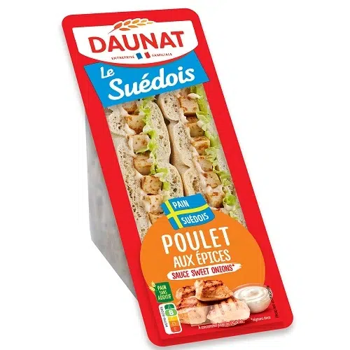 LE CLUB SUEDOIS POULET EPICES 135G