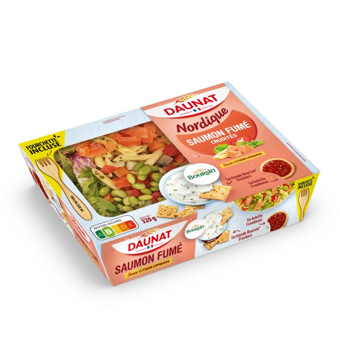 SALADE PLATEAU NORDIQUE SAUMON 320G