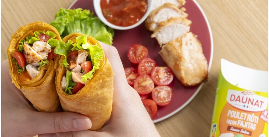 Le wrap fajitas de chez Daunat