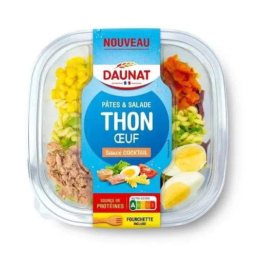 SALADE PATES GOURMANDES THON OEUF