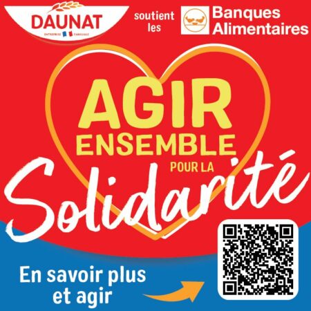 Daunat agit pour la solidarité alimentaire