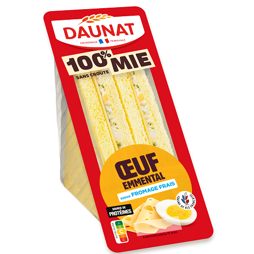 SANDWICH CLUB 100% MIE OEUF DAUNAT