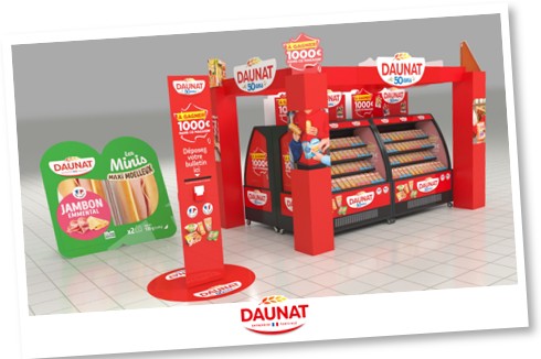 Daunat - Operation 50 ans en magasin