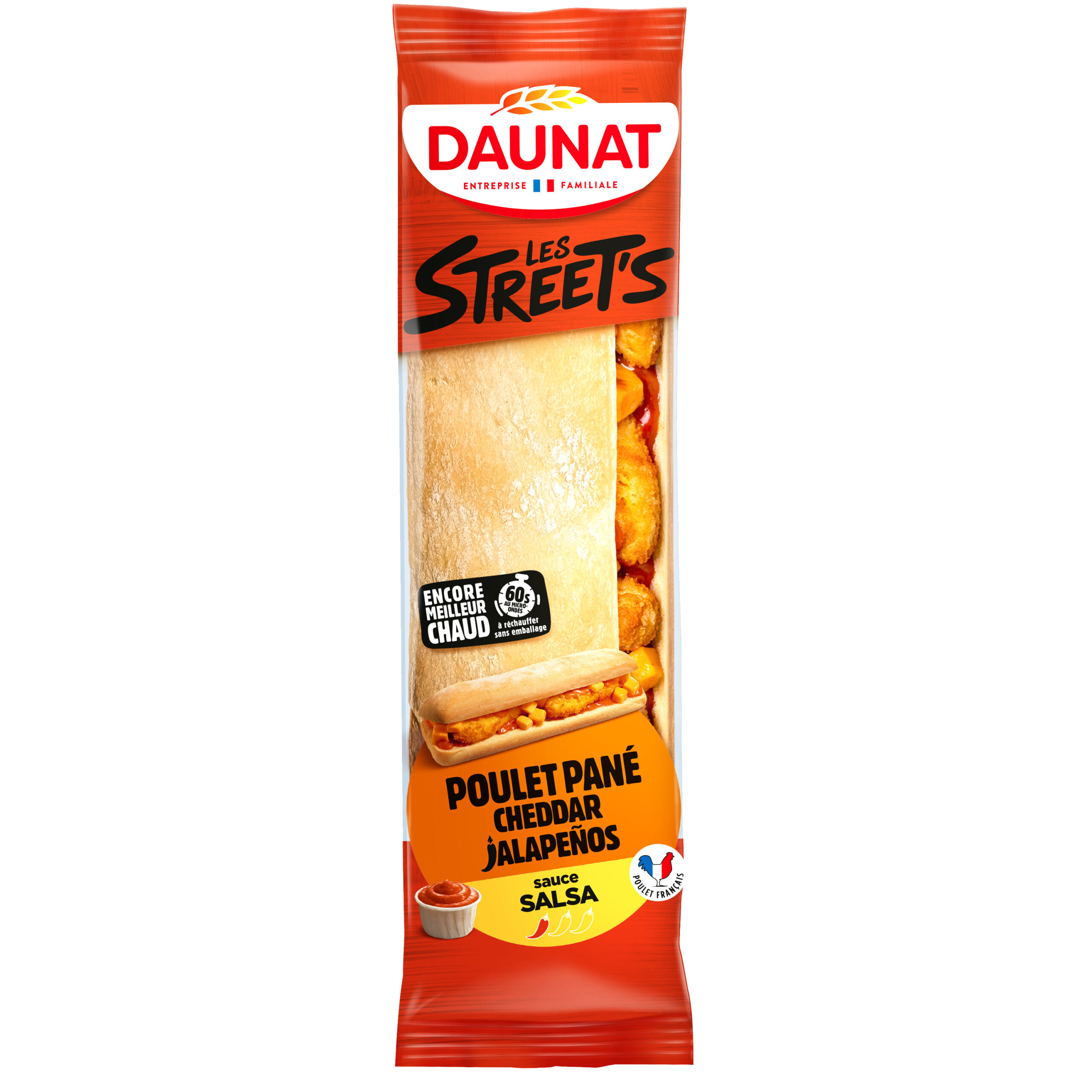 STREET'S POULET PANE CHEDDAR